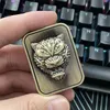 Tiger Head Magnetic Metal Fidget Slider Clicker Toys for ADHDおよびAnxiety Adults Juguetes Ansiedad 240113