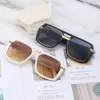 Коробка солнцезащитных очков в стиле стимпанк, трендовые мужские очки, оттенки