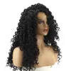 OUCEY cheveux longs bouclés pour femmes haute température cheveux synthétiques s pour noir naturel Cosplay femme 240113