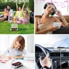 Bluetooth-Compatible CD Player USB AUX Playback CD Music Player Memory Function Personal CD Player 1200 MAh Battery for Home Car 240113