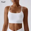 Backless Sports Bra High Support Top Push Up Gym Crop Litness Intelder Intear Sexy Running Brassiere Yoga Active Wear 240113