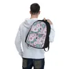 Backpack York Floral Student Unisex Blue Raspberry Breathable Backpacks Novelty School Bags Daily High Quality Rucksack Gift