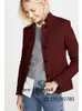 Chaqueta de espiga para mujer Blazer Traje de un solo pecho Abrigo de vestir informal en vestidos para fiesta de graduación Ropa de mujer Primavera Exterior Eam 240113