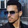 2023 New Steampunk Square Cut Edge Sunglasses Men's Fashion Shades