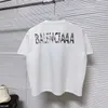 デザイナーニューショートスリーブTシャツダブルヤーンファブリックステレオレターシャツ女性メンズラウンドネックTシャツオリジナルスウェットシャツポロシャツ