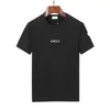 Herren Designer T-Shirt Brust Buchstabe Logo Rückseite Etikett Muster T-Shirts Sommer Hochwertige Schwarz-Weiß-T-Shirts Top Mode Lässig Paar Straßen-T-Shirt