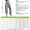 Pantaloni da donna Pantaloni da jogging neri per pantaloni sportivi larghi Pantaloni da jogging grigi a vita alta in felpa casual 240113