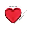 Disposable Dinnerware 20 Pcs Love Shaped Paper Plate Cutlery Serving Party Plates Tray Flatware Festive Dessert Cake