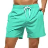 Elastische Clre zwembroek voor heren, sneldrogende strandshorts met ritszakken en meshvoering 240113