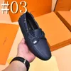 40Modello 2024 Mocassini da uomo in vera pelle firmati Scarpe casual di marca di lusso Mocassini da uomo formali Mocassini italiani traspiranti Slip on Scarpe da barca maschili Taglie forti 38-46