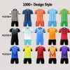 Camisa de futebol personalizada de alta qualidade, secagem rápida, camisa de time de futebol para adultos, roupa de futebol masculina, uniforme de equipe de treinamento, camisa de futebol