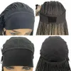 Box Braided Headband s for Black Women Synthetic Twist Crochet Hair Cornrow Braid Long Straight 240113