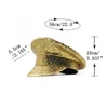 Basker paljetter Captain Hat Shimmering Mirrored for Disco House Cocktail Parties