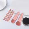 Juego de brochas de maquillaje, juego de espejo suave y esponjoso para base cosmética, colorete en polvo, sombra de ojos, brocha para mezclar, herramienta de belleza