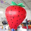 3M 4M Height Outdoor Giant Advertising Inflatable Fruits Strawberry Balloons Inflation Cartoon Models For Party Event Decoration W2913789