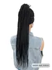 BCHR повязка на голову для чернокожих женщин синтетическая плетеная крючком длинная прямая коса для волос y240113