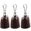 Party Supplies 3 Sets Of Loud Bell Pet Bells Anti-lost Neck Hanging Safe Outdoor Camping Traveling With Hanger