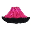 Stage Wear Super Fluffy Soft Veil Boneless Petticoat Skirt Square Dance Mesh Tutu Performance Cosplay Women