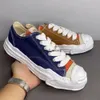 CO marcata maison mihara yasuhiros scarpe dissegne mmy mensthick suola bassa gang tela scarpa donna donna bianca bianca sorriso aperto amanti casual scarpe