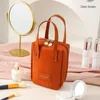 Aufbewahrungsboxen Damen Tragbare, hochwertige Make-up-Tasche mit großer Kapazität, Reisepflege, wasserdicht, dreidimensional