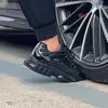 Chaussures à bout en acier pour hommes chaussures de travail indestructibles baskets légères à bout en acier chaussures de sécurité antidérapantes composites anti-crevaison 240113
