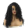 OUCEY cheveux longs bouclés pour femmes haute température cheveux synthétiques s pour noir naturel Cosplay femme 240113