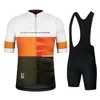 Bike Jersey Set Team Kbora Bisiklet Giyim Yaz Kısa Kollu Takım Erkek Üst ve Alt Önlük Şort Kiti 240113