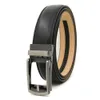 Wholesale automatic buckle custom cowhide leather artificial leather business casual belt men's belt