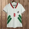 1994 Bulgarie Équipe nationale Mens Retro Soccer Jerseys STOICHKOV IVANOV ANDONOV Accueil Blanc Maillot de football à manches courtes