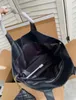 3AIcare Maxi surdimensionné shopping sac fourre-tout sacs à main de créateur 2 tailles attaches mini portefeuille matelassé en cuir d'agneau femme cartable de voyage sac à main d'épaule sacs de shopping noir