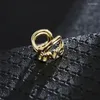 Studörhängen Emmaya Fashion Noble Gold Color Ear Bone Clip Geometry Design Party Elegant Earring For Women Modern Style Jewelry