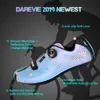 Chaussures de chaussures darevie routes chaussures de cyclisme perle caméléon coloré chaussures cyclistes légères chaussures de cyclisme réfléchissantes