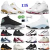 Jumpman 13 13s Sapatos de Basquete Azul Cinza Preto Flint Marinha Del Sol Universidade Azul Obsidian Flint Lucky Green Court Roxo Preto Gato Mens Trainer Esportes Sapatilhas