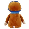 30cm curioso george brinquedos de pelúcia macaco dos desenhos animados animais de pelúcia bonecas presente de aniversário para crianças 240113