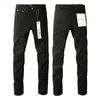 Lila märke jeans 2024 vårdesigner mens denim byxor mode byxor rak design retro streetwear casual tröjor usa high street pf9w