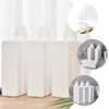 Garrafas de armazenamento 2 Pcs Shampoo Lavanderia Detergente Frasco Sub Loção Reutilizável Vazio Branco Líquido Viagem