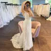 Fulllace Mermaid Wedding Suknia do złudzenia panny młodej Sheer Szyjka Koronkowa V Nakień na tylnej koraliki suknie ślubne do małżeństwa dla Nigerii Czarne kobiety NW026