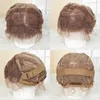 Colorful Bantu Knotless Box Braided s for Black Women Synthetic Full Lace Buns Braids with Baby Hair African Braiding 240113