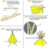 1.35 m Tent voor Kid Speelhuis Wigwam voor kinderen Draagbare Kinderen Tipi Tenten Tipi Tipi Infantil Kid Tent Meisje Speelkamer 240113