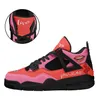 Chaussures personnalisées amoureux chaussures de basket-ball chaussures de bricolage de dessin animé de la Saint-Valentin chaussures décontractées rétro hommes femmes chaussures baskets d'extérieur rose rouge grande taille eur 36-49