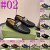 40model 2024 MANDES DÉCRIEURS BLUE MOCCASINS MOCCASINS Italien Slip on Hen Habille Original Male Office Party Mariage Drive Chaussures Taille 38-46