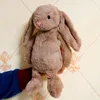 30 cm farcito lungo orecchio coniglio morbido peluche giocattoli addormentato simpatico coniglietto cartone animato animale bambole bambini regalo di compleanno per bambini 240113