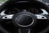 6 pezzi pulsanti sul volante dell'auto paillettes Chrome ABS styling accessori interni decalcomanie per Q3 Q5 A7 A3 A4 A5 A6 S3 S5 S6 S75339320