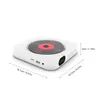 Portable CD Player Bluetooth Speaker Stereo CD Players LED Screen Wall Mountable CD Music Player with IR Remote Control FM Radio 240113