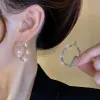 Boucles d'oreilles en or 14 carats pour femmes, nouvelle tendance, Design Unique, élégant, délicat, Vintage, irrégulier, bijoux pour femmes, cadeaux de fête de mariage Premium, 2024