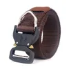 Factory directly supplies outdoor belts high-quality nylon materials customized canvas men's casual and comfortable belts