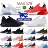 Designers 270s Running Shoes 270 Mens Mulheres Universidade Azul Preto Volt Núcleo Branco Arco-íris Uva Médio Olive Hot Punch Treinadores Sapatilhas Ao Ar Livre