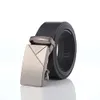 custom Men's Automatic Buckle Belt Aviation Belt Faux Leather Gift Stable Supply Belt Can Be Customized