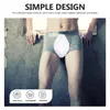 Maillots de bain pour hommes 2 pièces Coussin éponge Bulge Enhancer Sous-vêtements Agrandir tandis que la lingerie Slip pour hommes Fournitures Maillot de bain Coupe