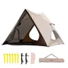 Tält och skyddsrum utomhus camping tält trädgård gräsklippa barn picknick bärbar automatisk snabböppning